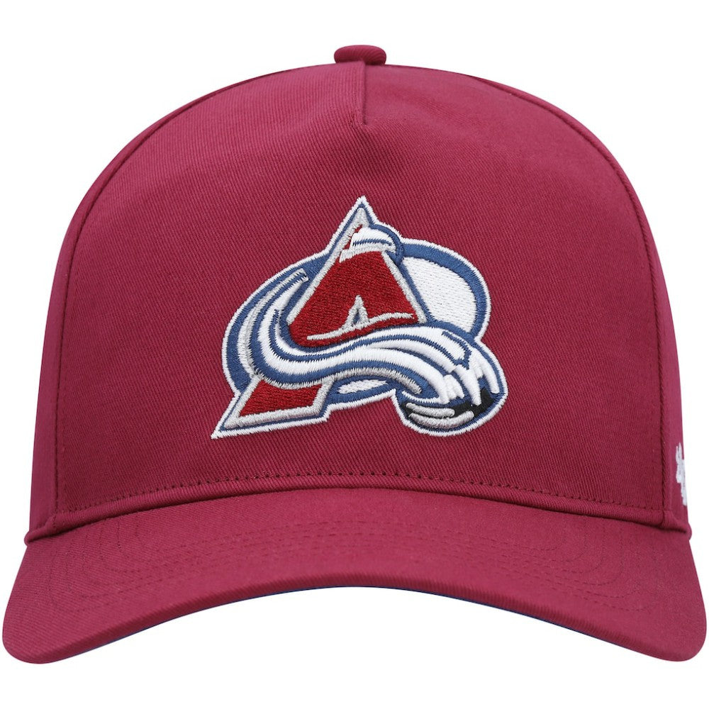 NHL Burgundy Colorado Avalanche '47 Primary Hitch Snapback Hat
