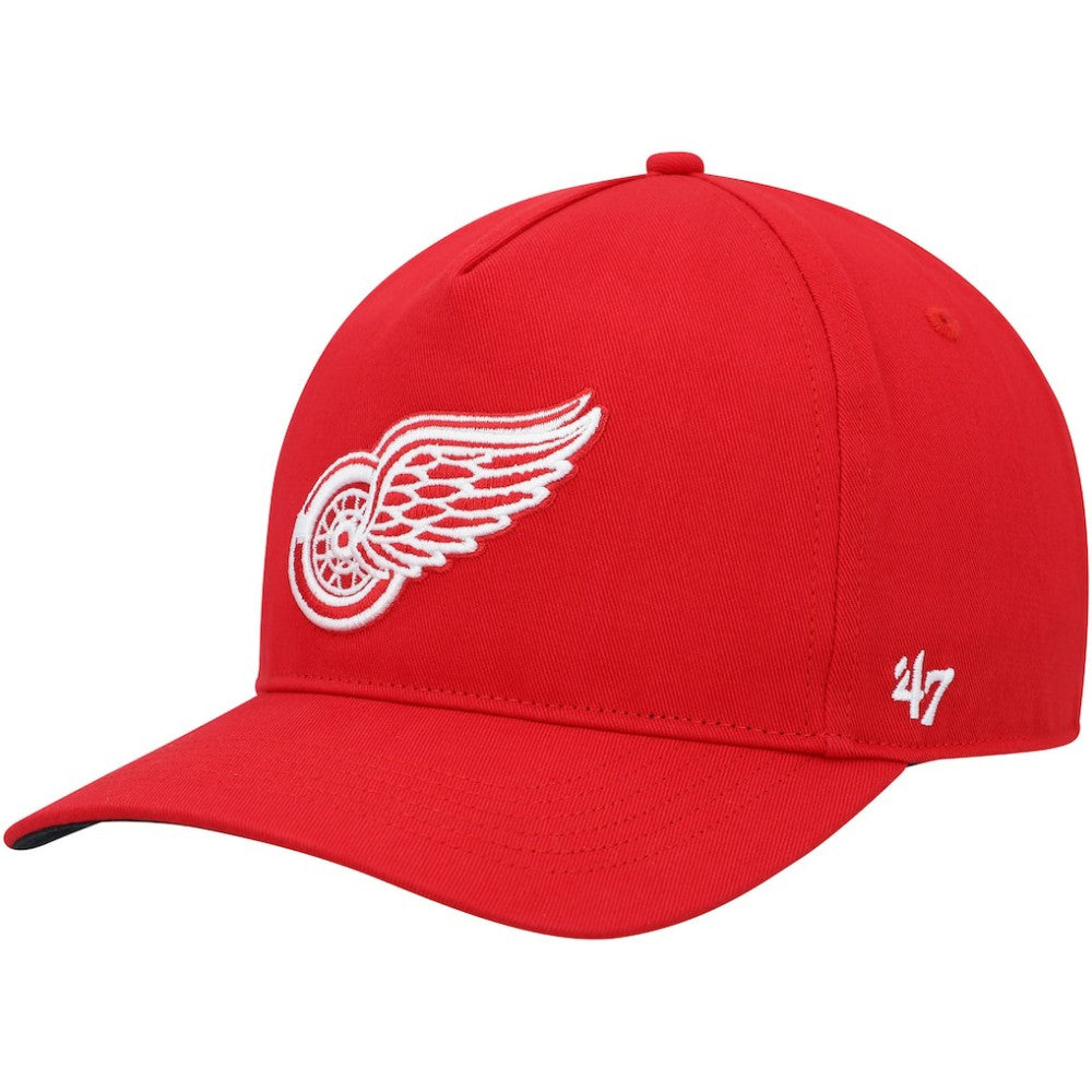 NHL Red Detroit Red Wings '47 Primary Hitch Snapback Hat