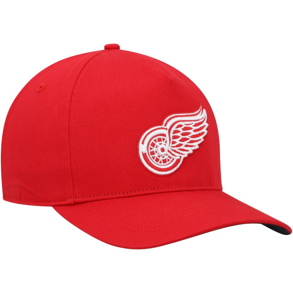 NHL Red Detroit Red Wings '47 Primary Hitch Snapback Hat