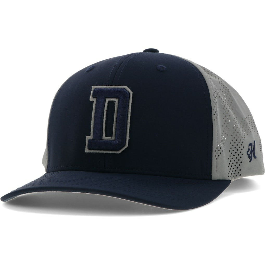 HOOey D Logo Trucker Adjustable Hat - Dallas Cowboys