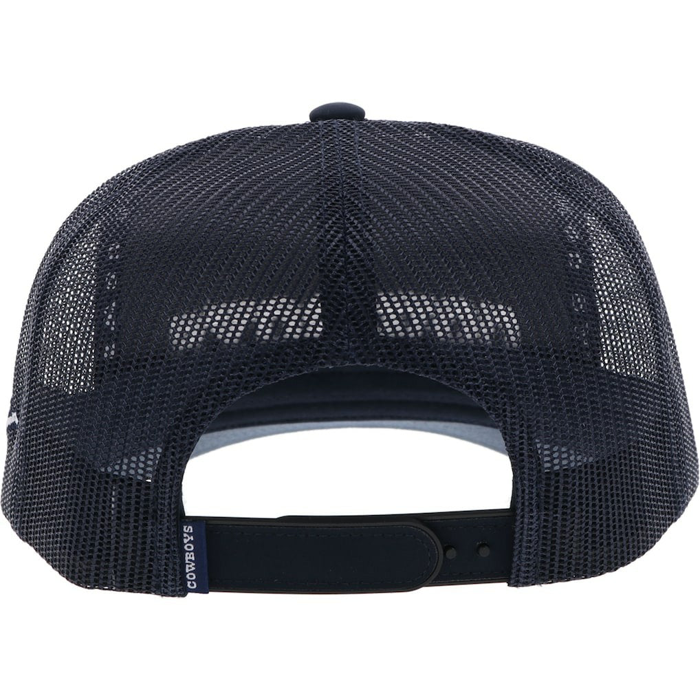 HOOey Wordmark Rope Trucker Adjustable Hat - Dallas Cowboys