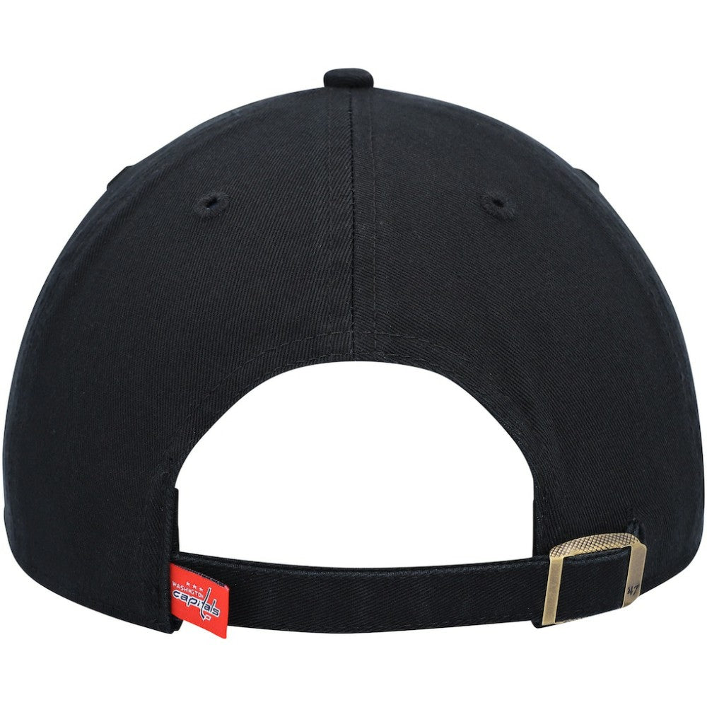 NHL Black Washington Capitals '47 Clean Up Adjustable Hat