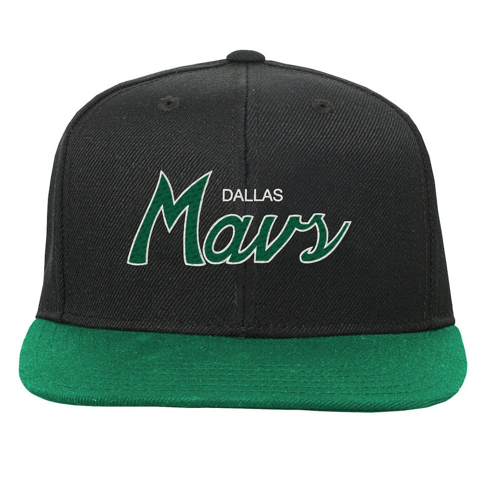 NBA Dallas Mavericks Youth Team Script Snapback Hat sale