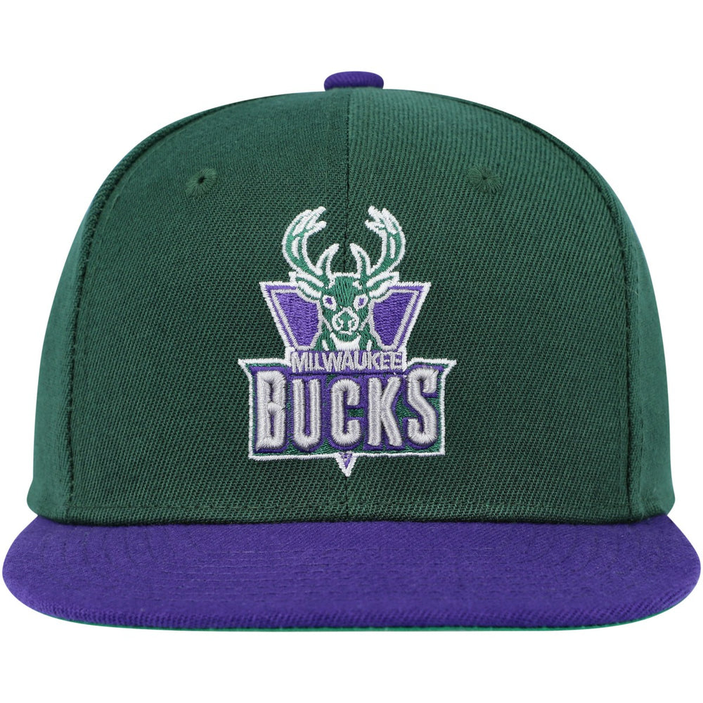 NBA Milwaukee Bucks Youth Two-Tone Snapback Hat