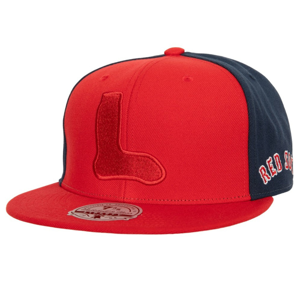 MLB Boston Red Sox Mitchell & Ness Bases Loaded Fitted Hat