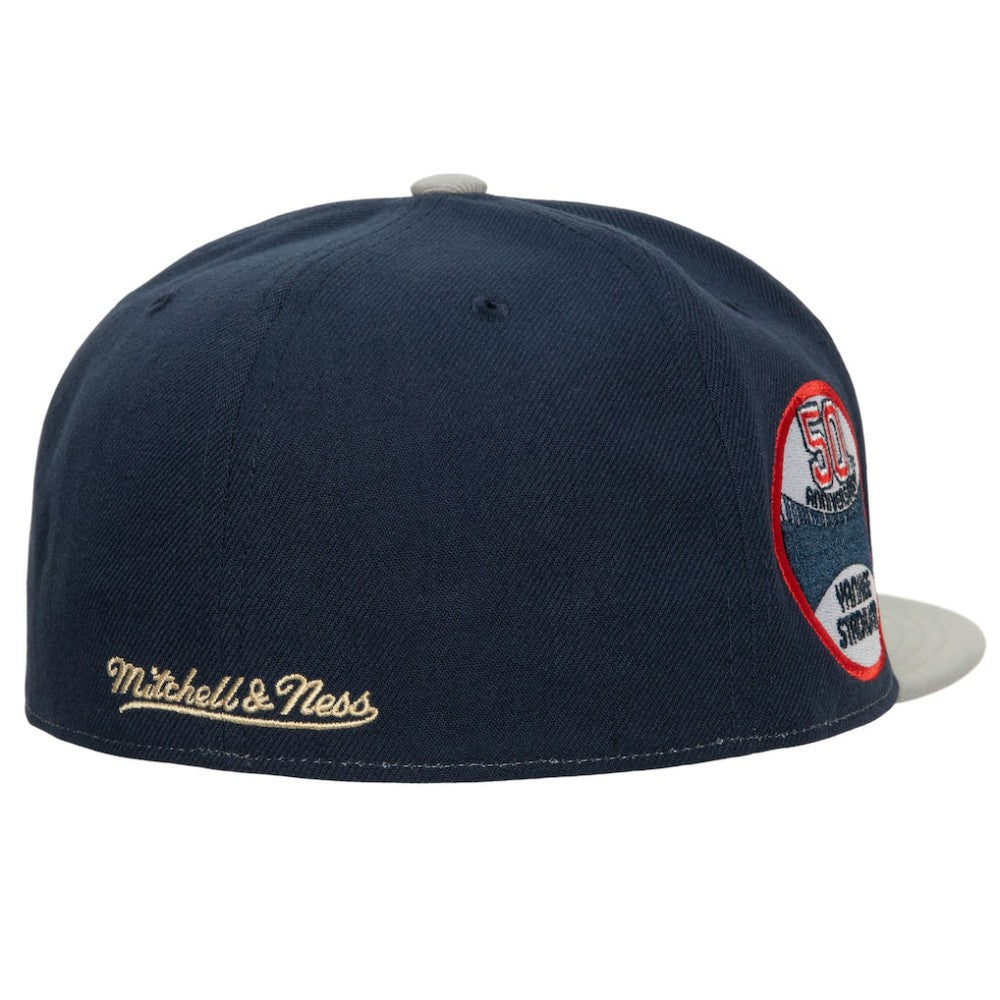 MLB New York Yankees Mitchell & Ness Yankee Stadium 50th Anniversary Homefield Fitted Hat