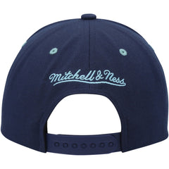 NHL Deep Sea Blue Seattle Kraken Mitchell & Ness LOFI Pro Snapback Hat