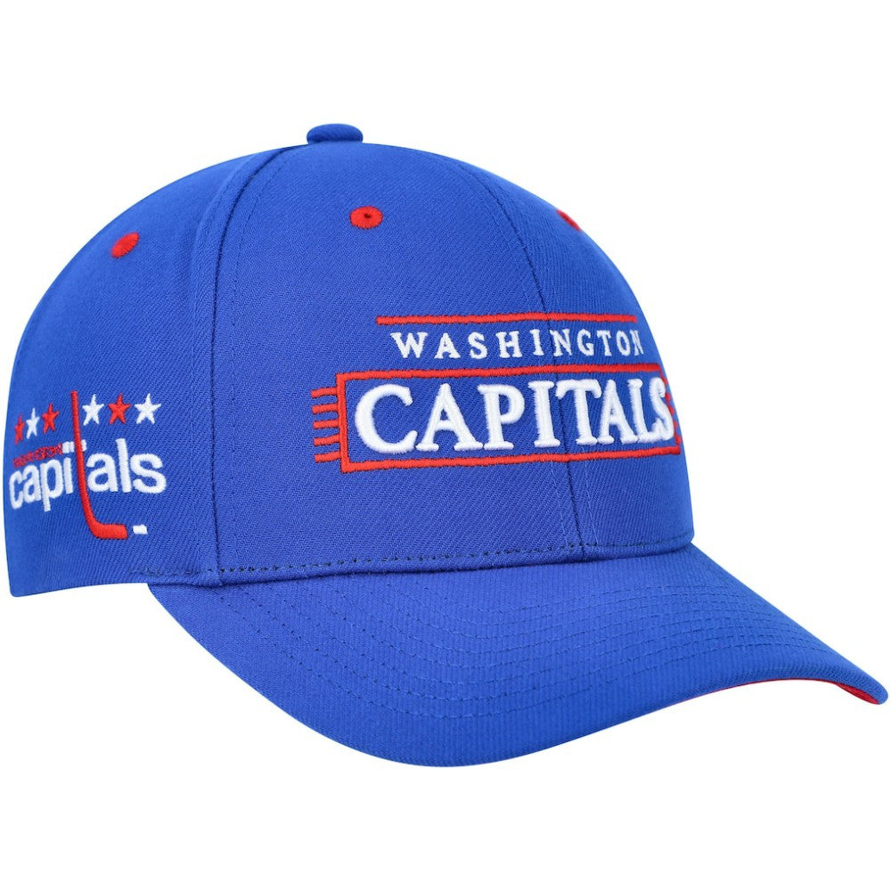 NHL Blue Washington Capitals Mitchell & Ness LOFI Pro Snapback Hat