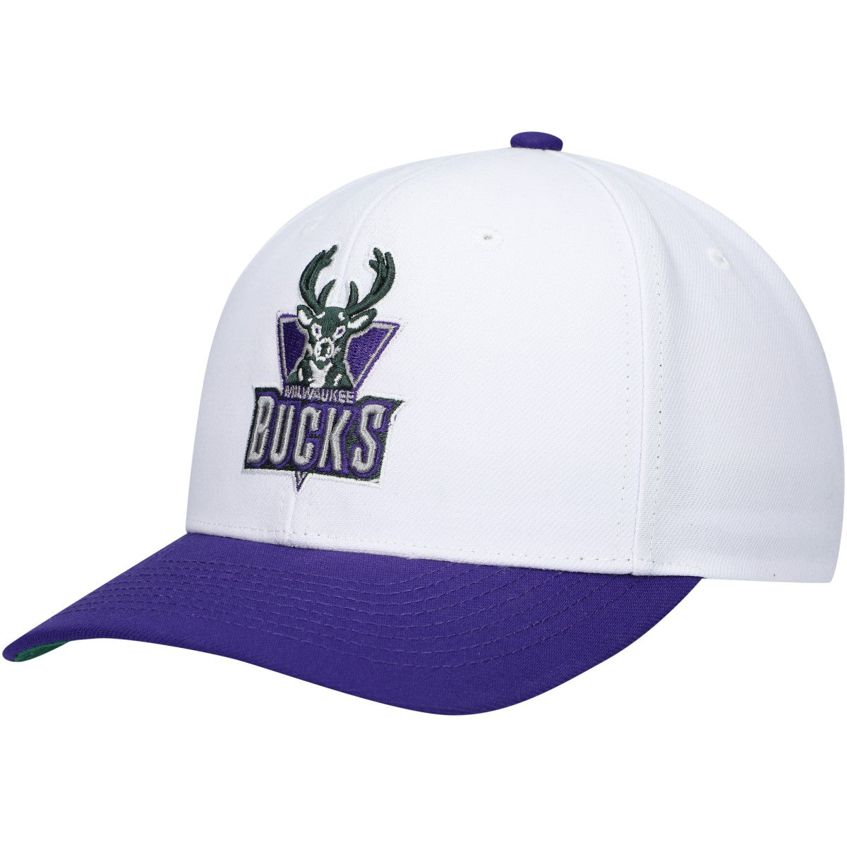 NBA Milwaukee Bucks Hardwood Classics Core 2-Tone 2.0 Pro Snapback Hat