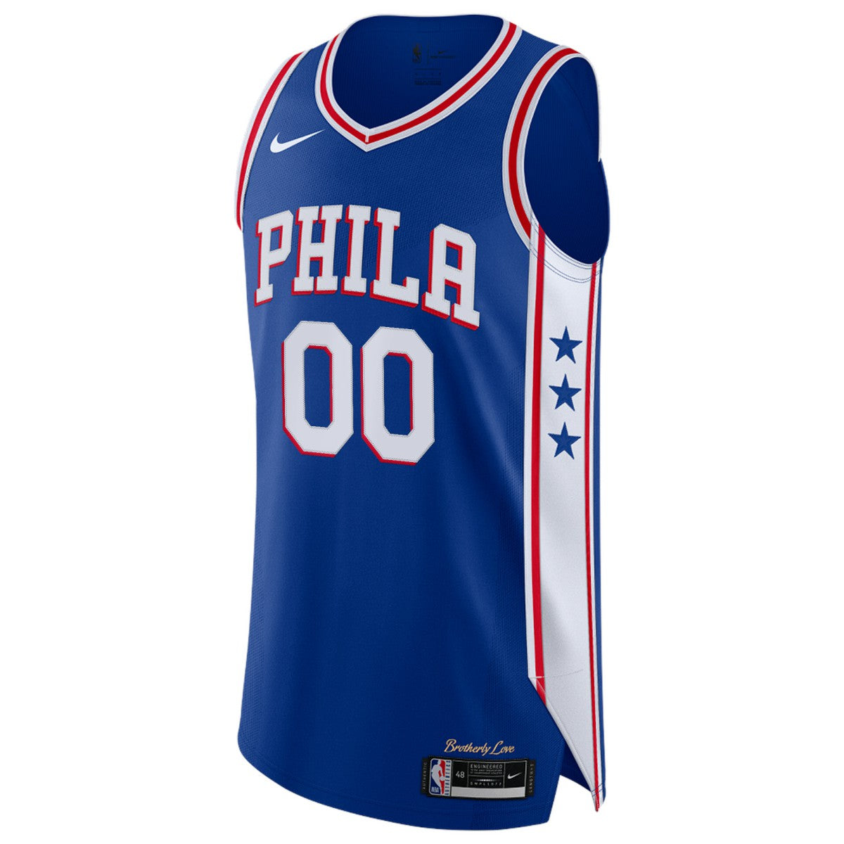 NBA Philadelphia 76ers Custom Authentic Jersey