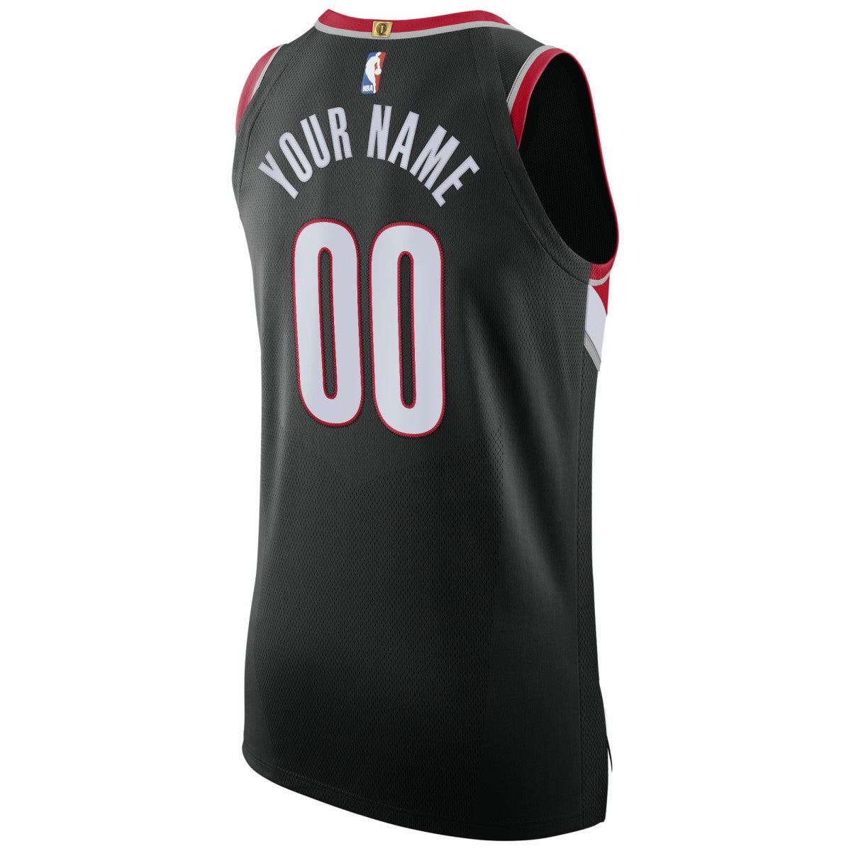 NBA Portland Trail Blazers 2020/21 Authentic Custom Jersey Black