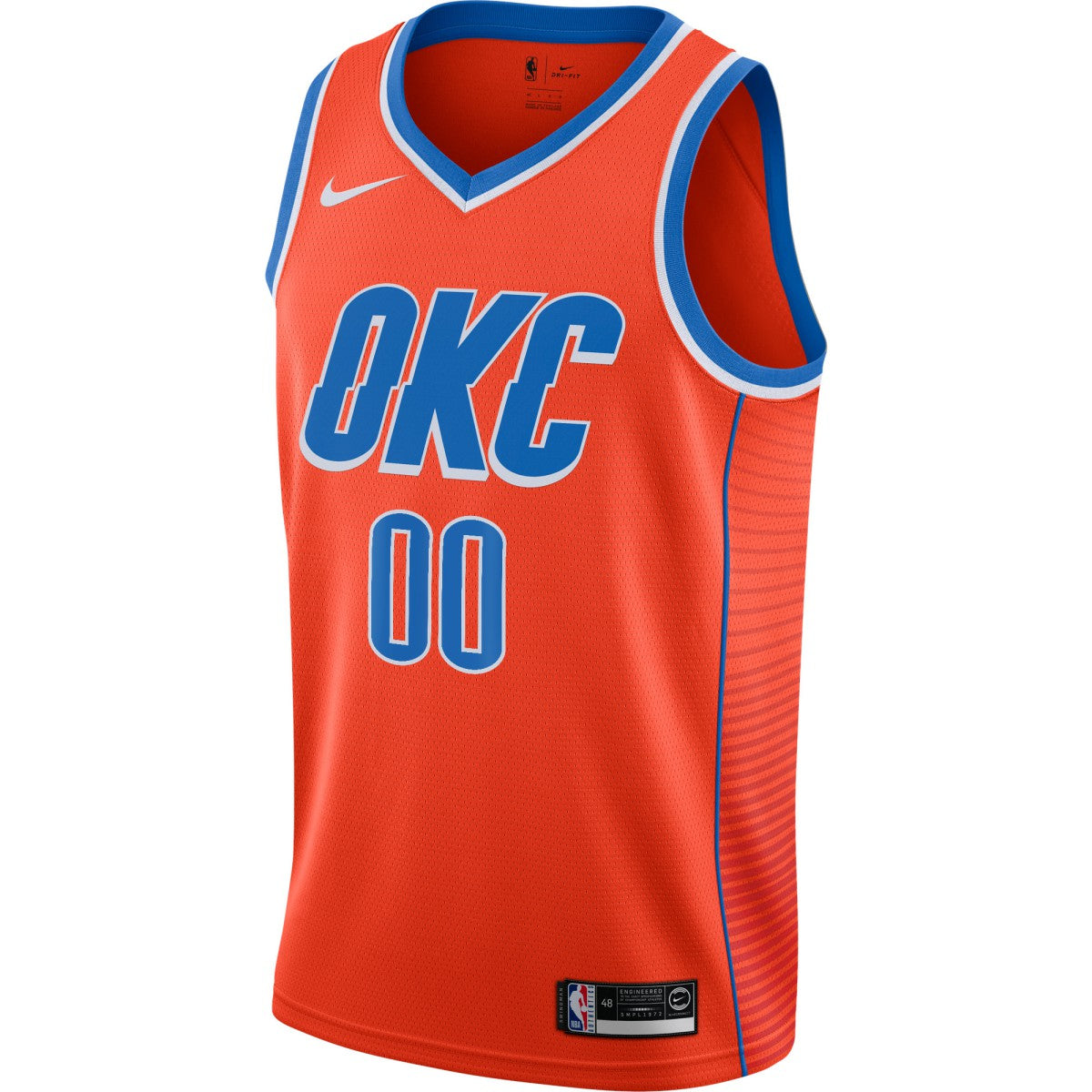NBA Oklahoma City Thunder Jordan Brand Swingman Custom Jersey