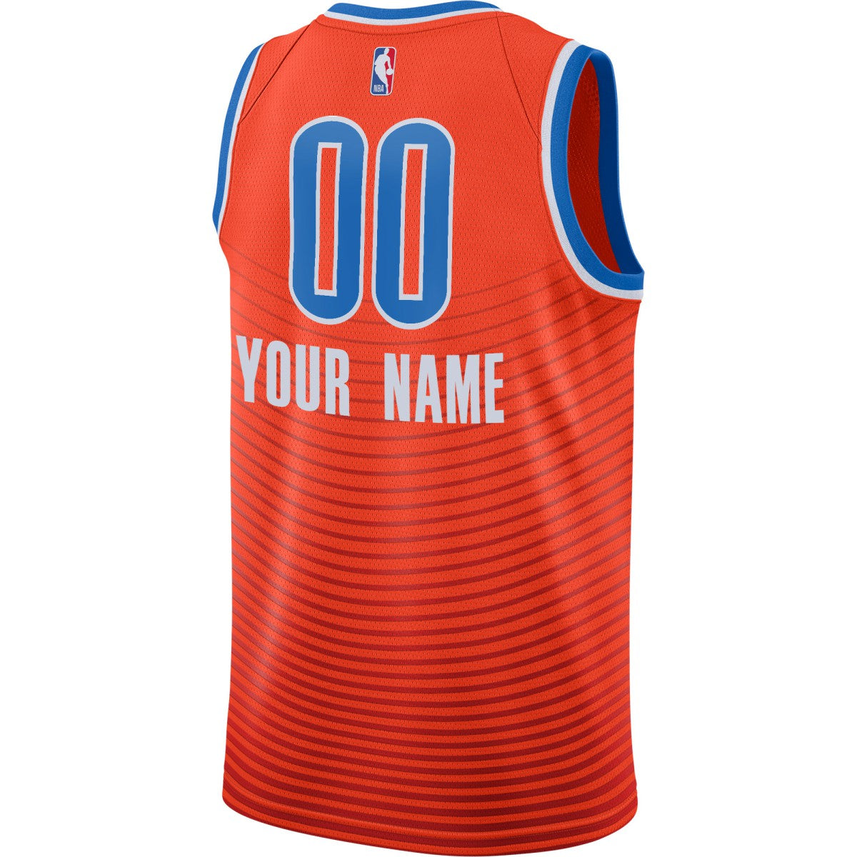 NBA Oklahoma City Thunder Jordan Brand Swingman Custom Jersey
