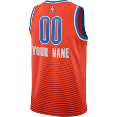 NBA Oklahoma City Thunder Jordan Brand Swingman Custom Jersey