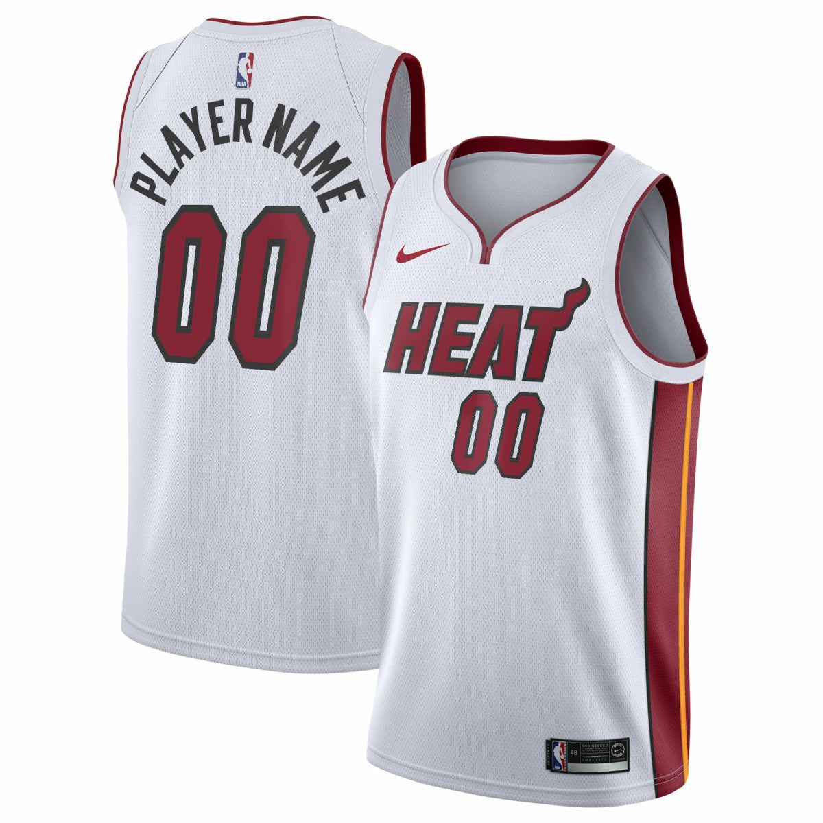 NBA Miami Heat 2020/21 Swingman Custom Jersey