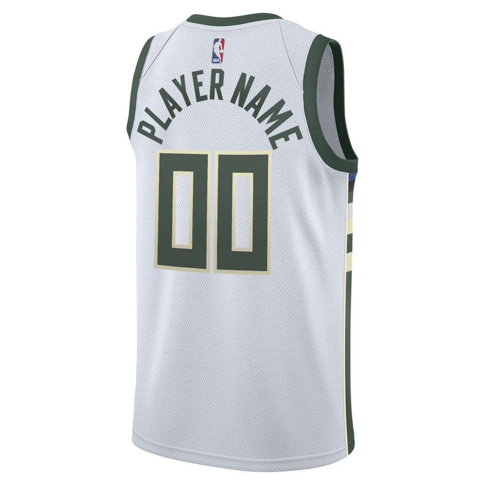 NBA Milwaukee Bucks 2020/21 Swingman Custom Jersey