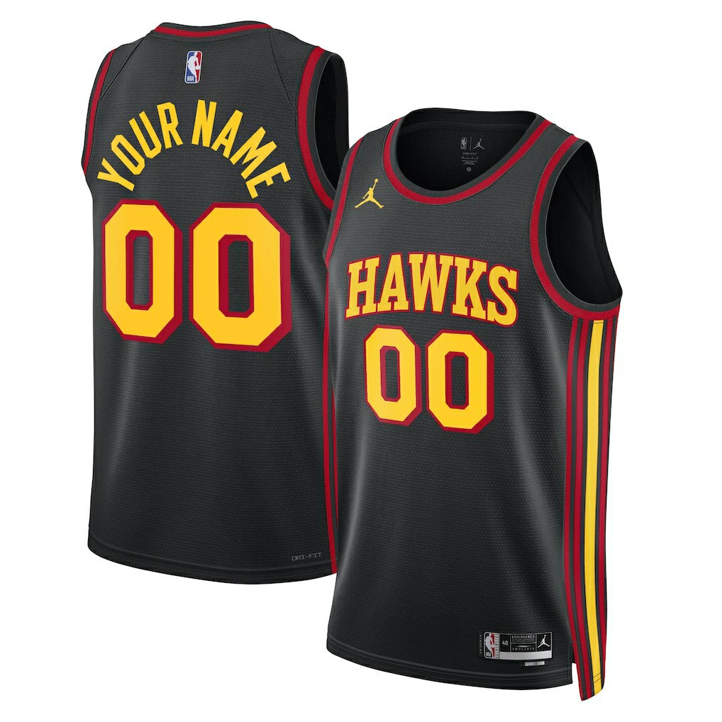 NBA Atlanta Hawks Jordan Brand Unisex 2022/23 Swingman Custom Jersey