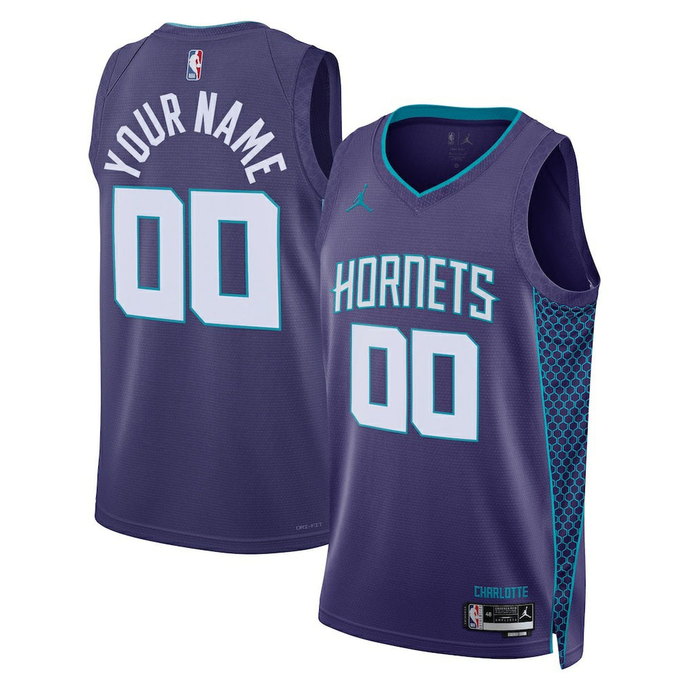 NBA Charlotte Hornets Jordan Brand Unisex 2022/23 Swingman Custom Jersey