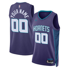NBA Charlotte Hornets Jordan Brand Unisex 2022/23 Swingman Custom Jersey