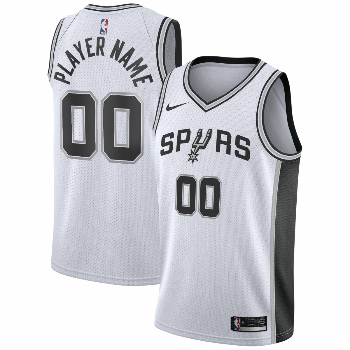NBA San Antonio Spurs 2020/21 Swingman Custom Jersey