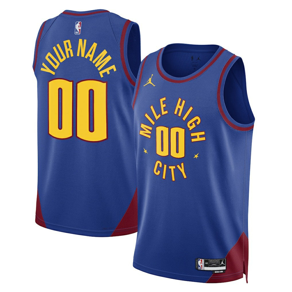 NBA Denver Nuggets Jordan Brand Unisex 2022/23 Swingman Custom Jersey sale