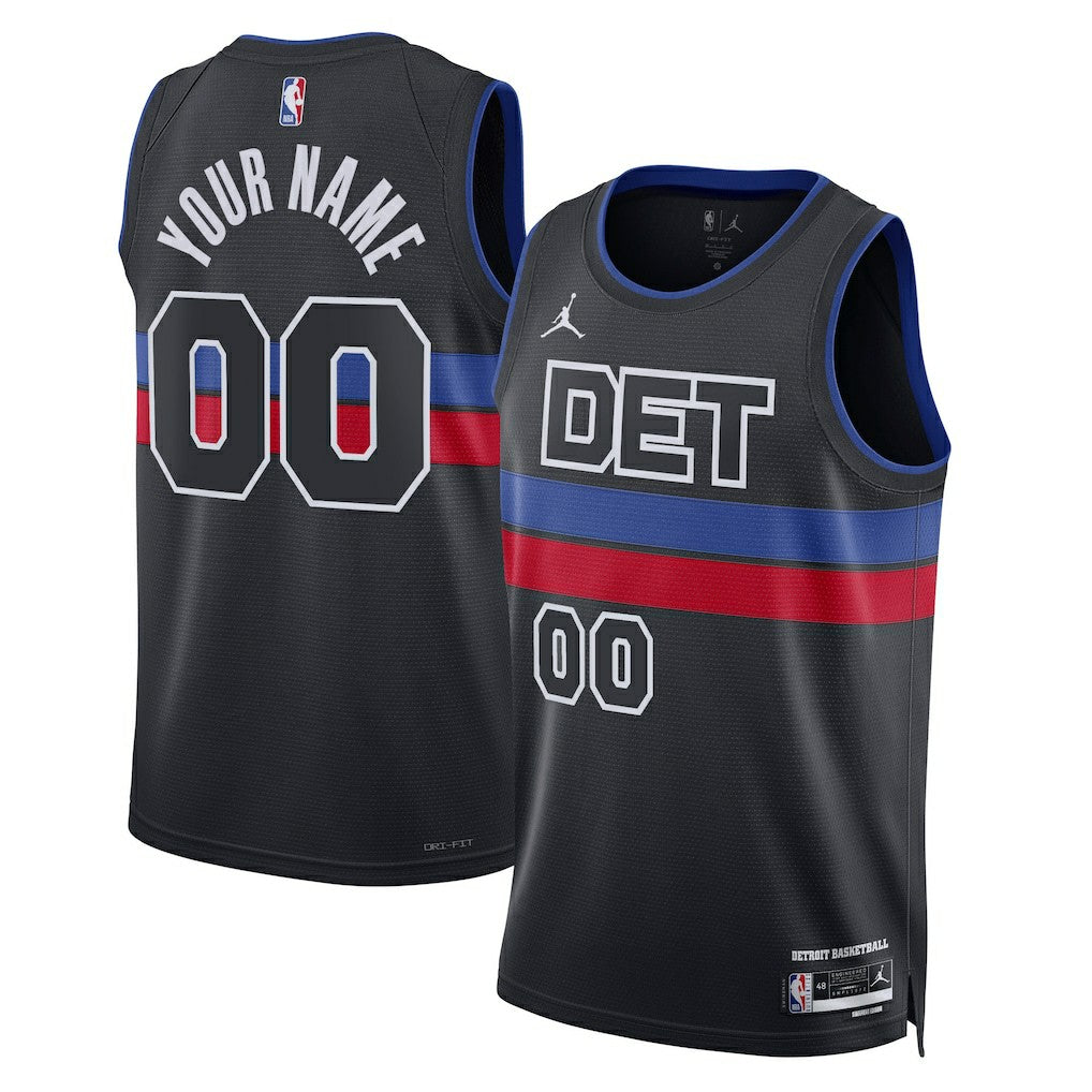 NBA Detroit Pistons Jordan Brand Unisex 2022/23 Swingman Custom Jersey sale