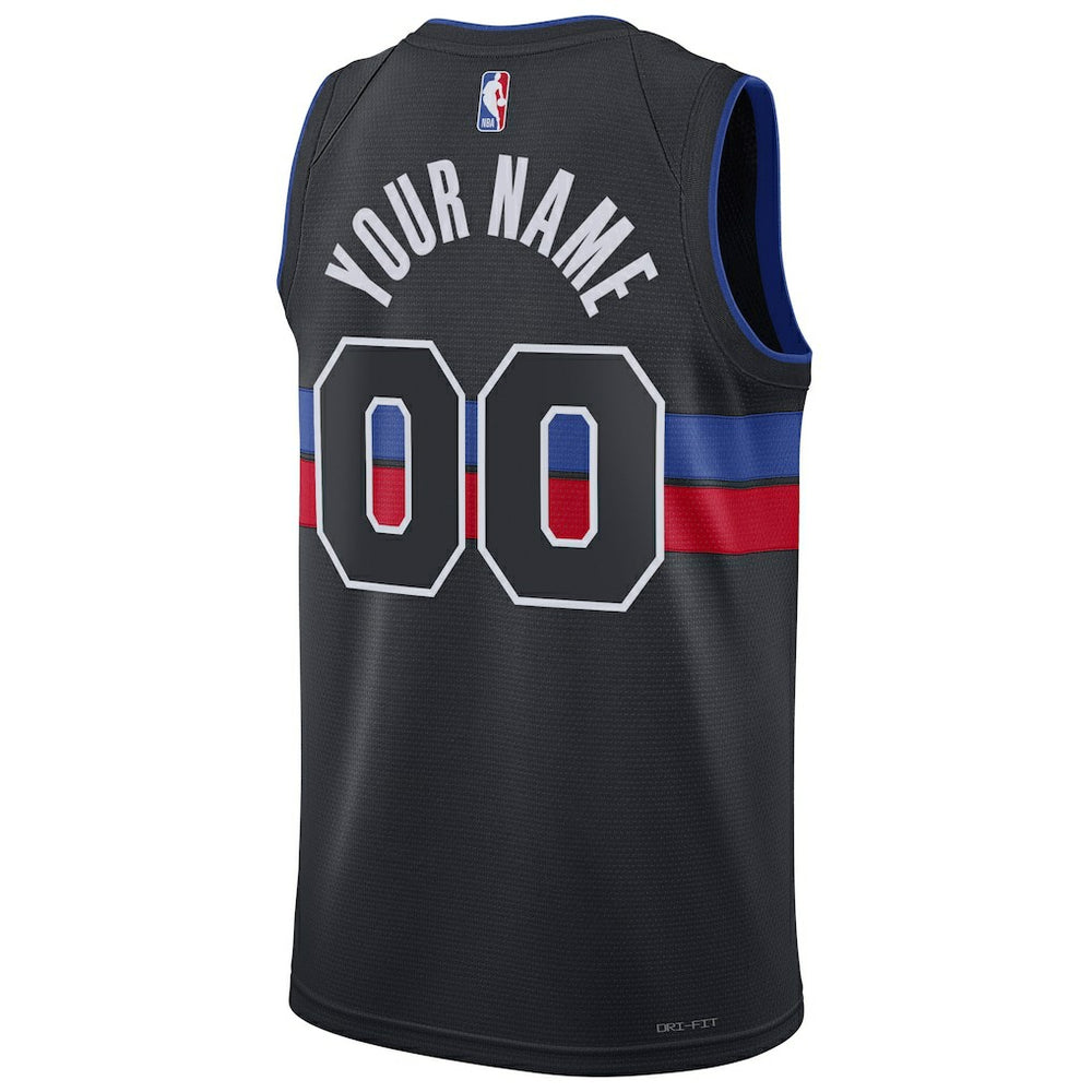 NBA Detroit Pistons Jordan Brand Unisex 2022/23 Swingman Custom Jersey sale