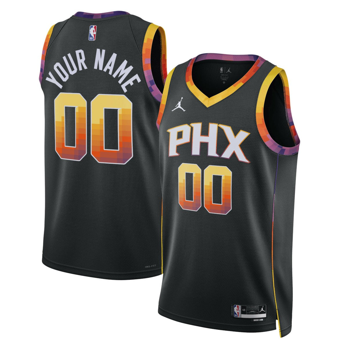 NBA Phoenix Suns Jordan Brand Unisex 2022/23 Swingman Custom Jersey