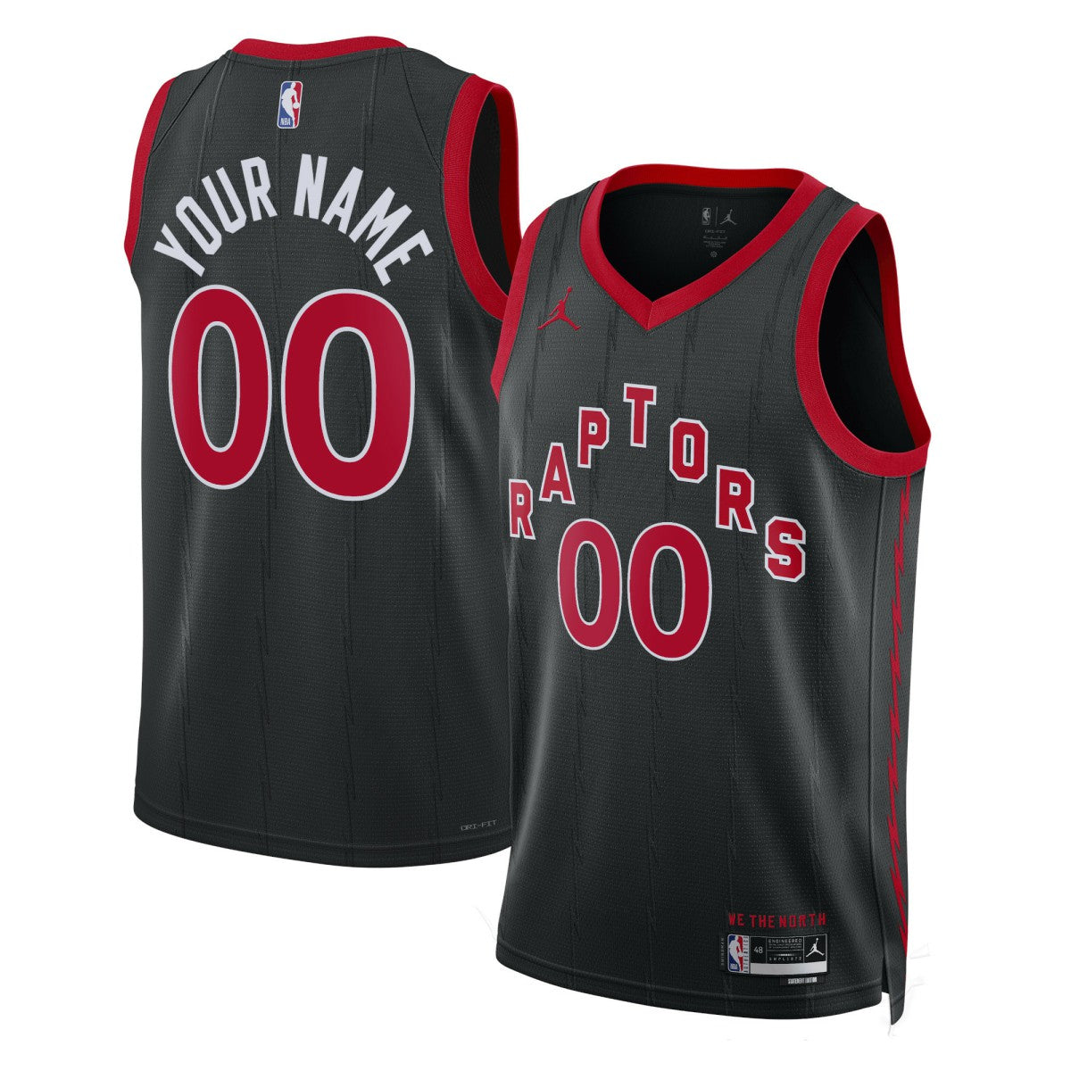 NBA Toronto Raptors Jordan Brand Unisex 2022/23 Swingman Custom Jersey