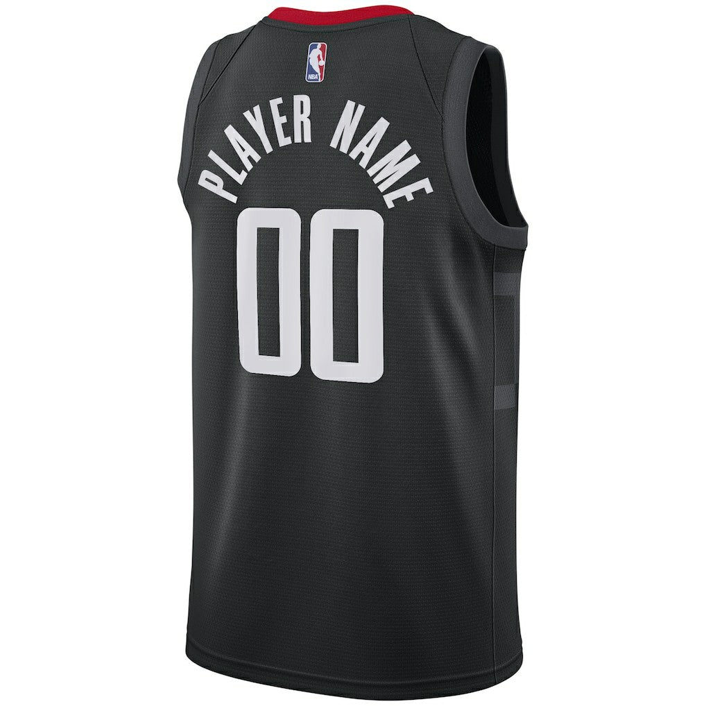 NBA Houston Rockets Swingman Custom Jersey Black