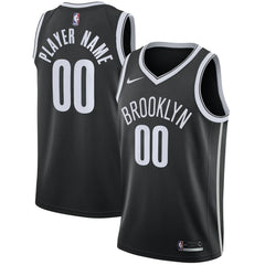 NBA Brooklyn Nets Swingman Custom Jersey Black
