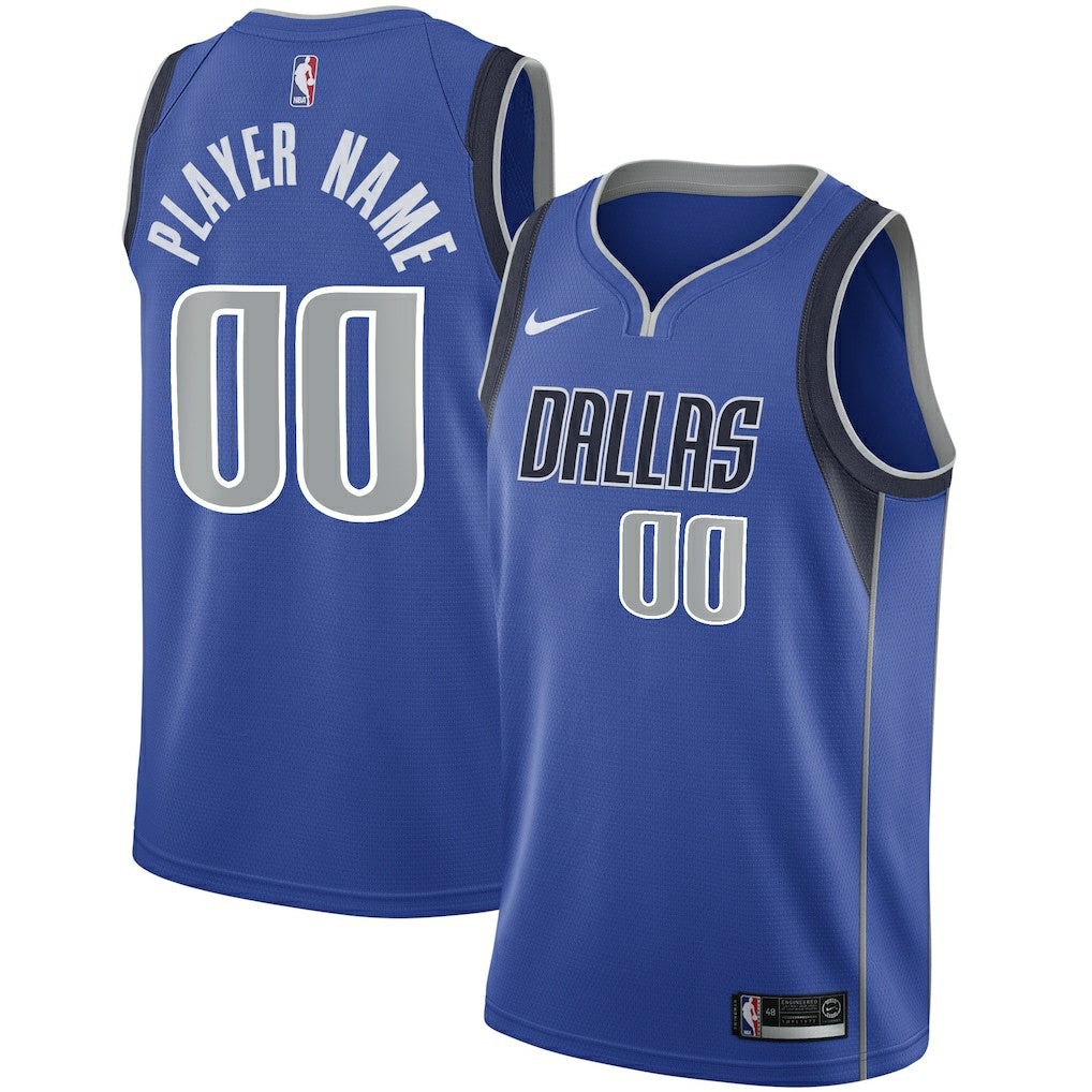 NBA Dallas Mavericks Swingman Custom Jersey Blue sale