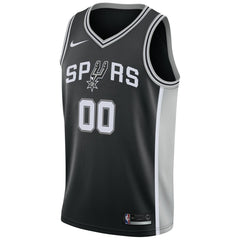 NBA San Antonio Spurs Swingman Custom Jersey Black