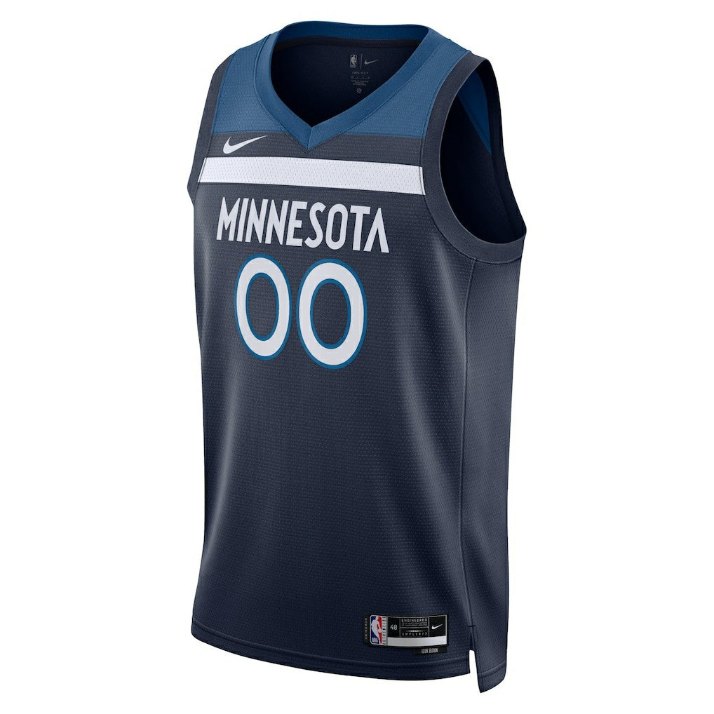 NBA Minnesota Timberwolves Unisex Swingman Custom Jersey Navy