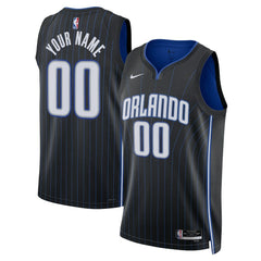 NBA Orlando Magic Unisex Swingman Custom Jersey Black