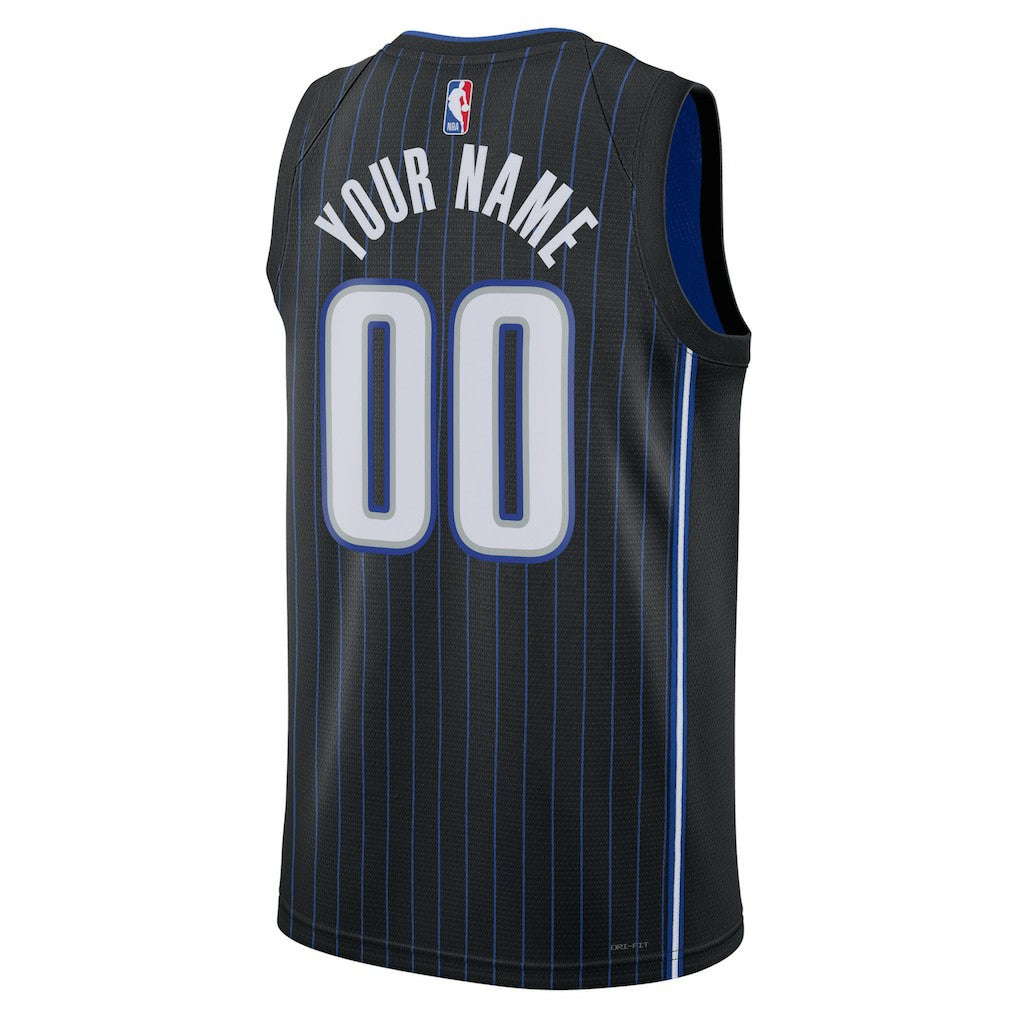 NBA Orlando Magic Unisex Swingman Custom Jersey Black