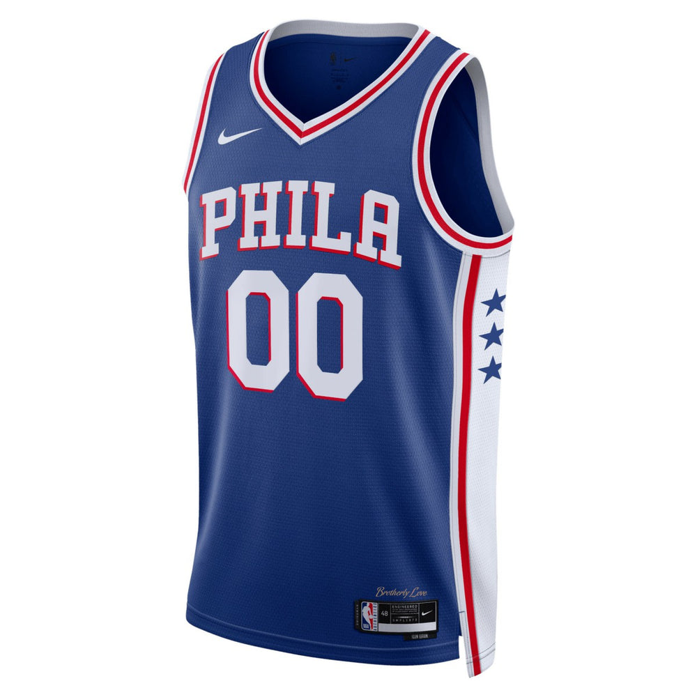 NBA Philadelphia 76ers Unisex 2022/23 Swingman Custom Jersey Royal