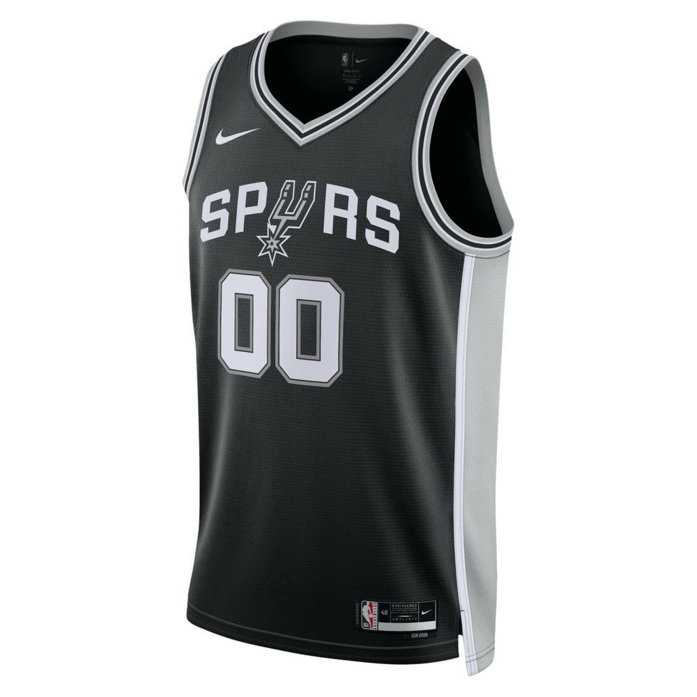 NBA San Antonio Spurs Unisex Swingman Custom Jersey Black