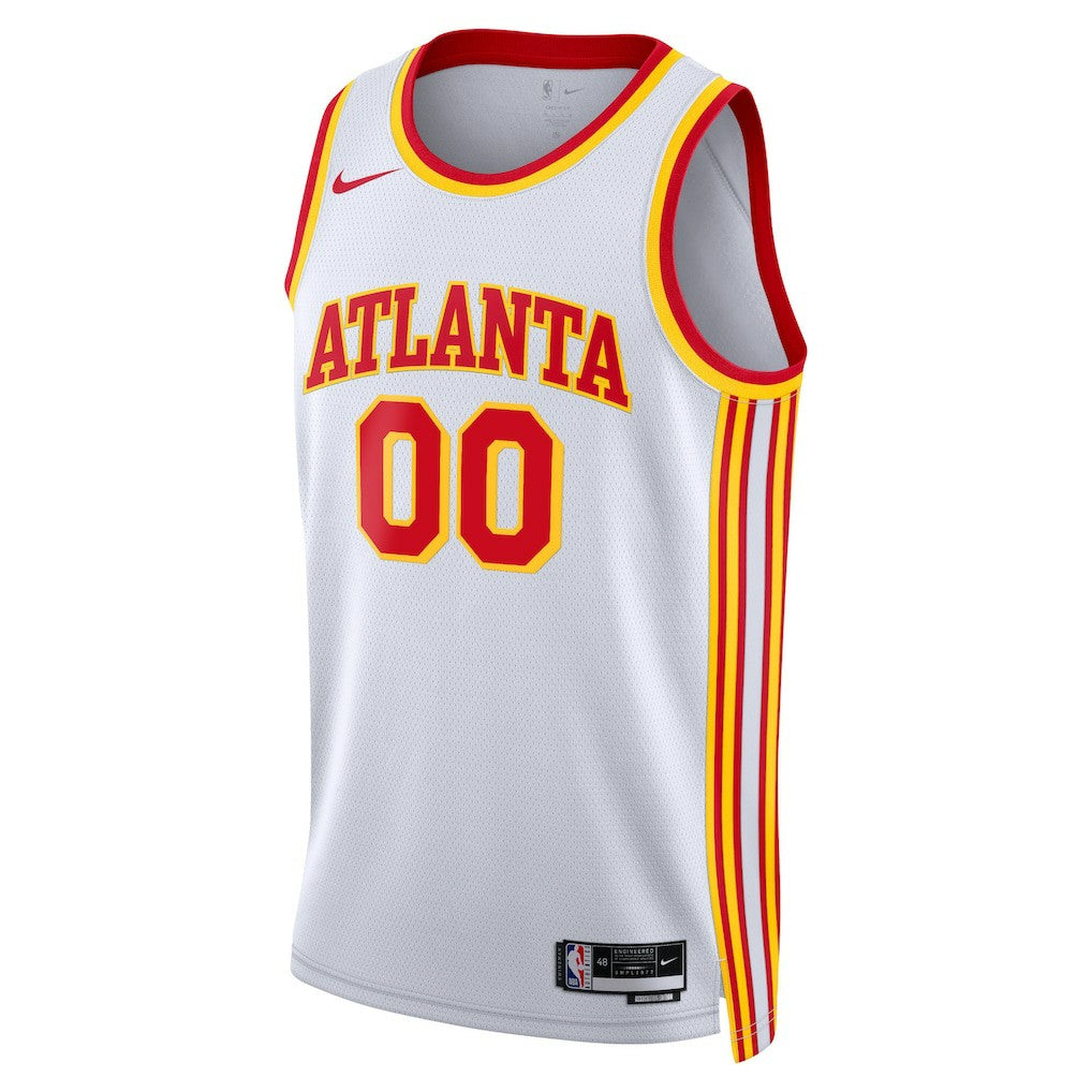 NBA Atlanta Hawks Unisex Swingman Custom Jersey White