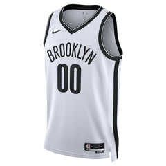 NBA Brooklyn Nets Unisex Swingman Custom Jersey White