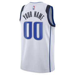 NBA Dallas Mavericks Unisex Swingman Custom Jersey White sale