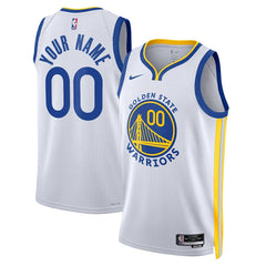 NBA Golden State Warriors Unisex Swingman Custom Jersey White sale