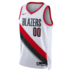 NBA Portland Trail Blazers Unisex Swingman Custom Jersey White
