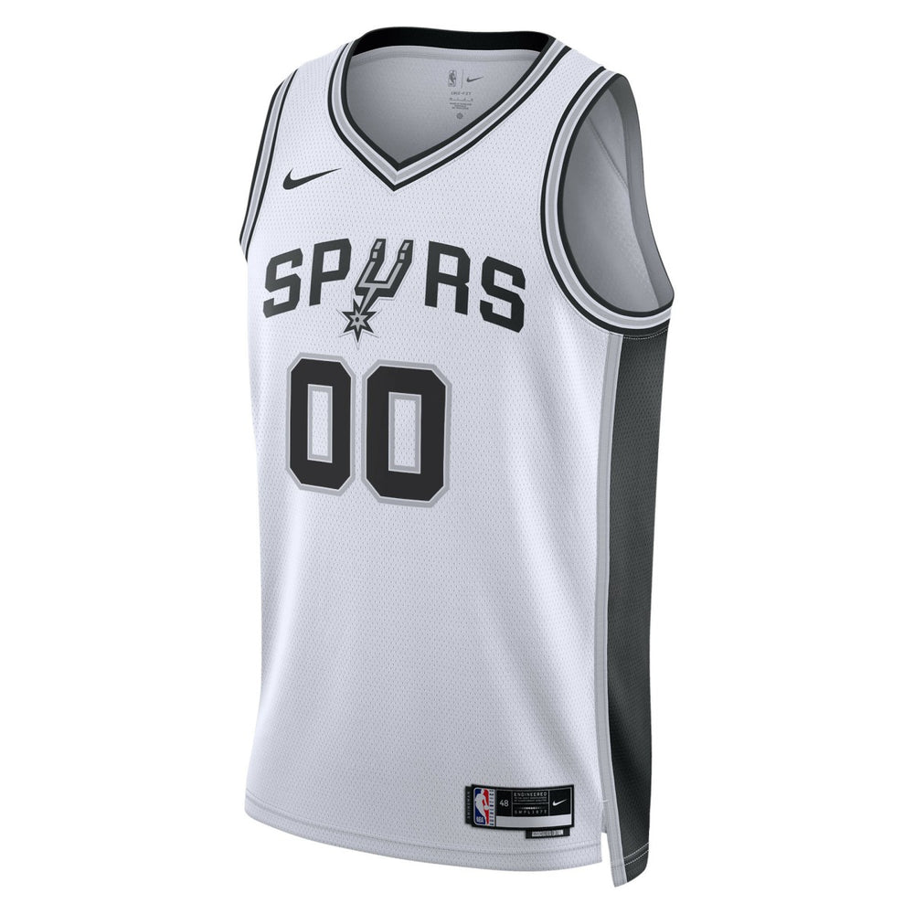 NBA San Antonio Spurs Unisex Swingman Custom Jersey White