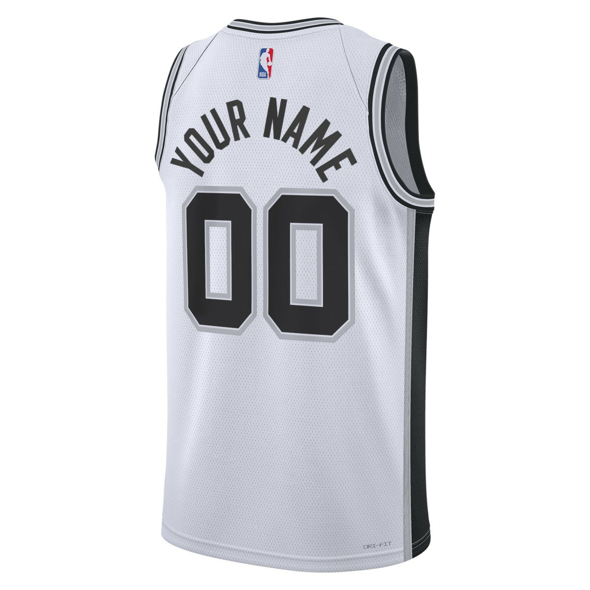 NBA San Antonio Spurs Unisex Swingman Custom Jersey White