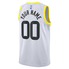 NBA Utah Jazz Unisex Swingman Custom Jersey White