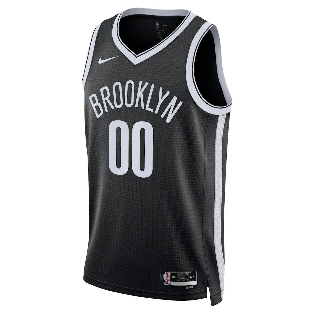 NBA Brooklyn Nets Unisex Swingman Custom Jersey Black