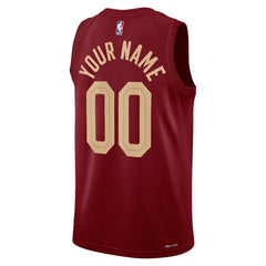 NBA Cleveland Cavaliers Unisex Swingman Custom Jersey Burgundy sale