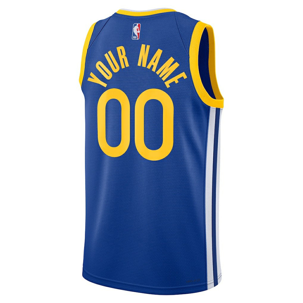 NBA Golden State Warriors Unisex Swingman Custom Jersey Royal sale