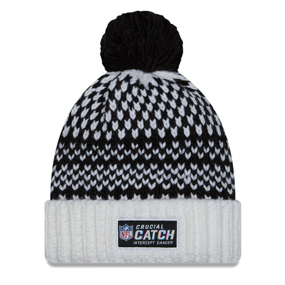 Women's 2023 NFL Crucial Catch Cuffed Pom Knit Hat - Cleveland Browns